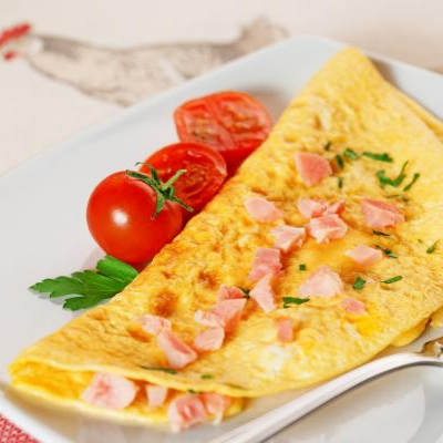 Omelette con Jamón