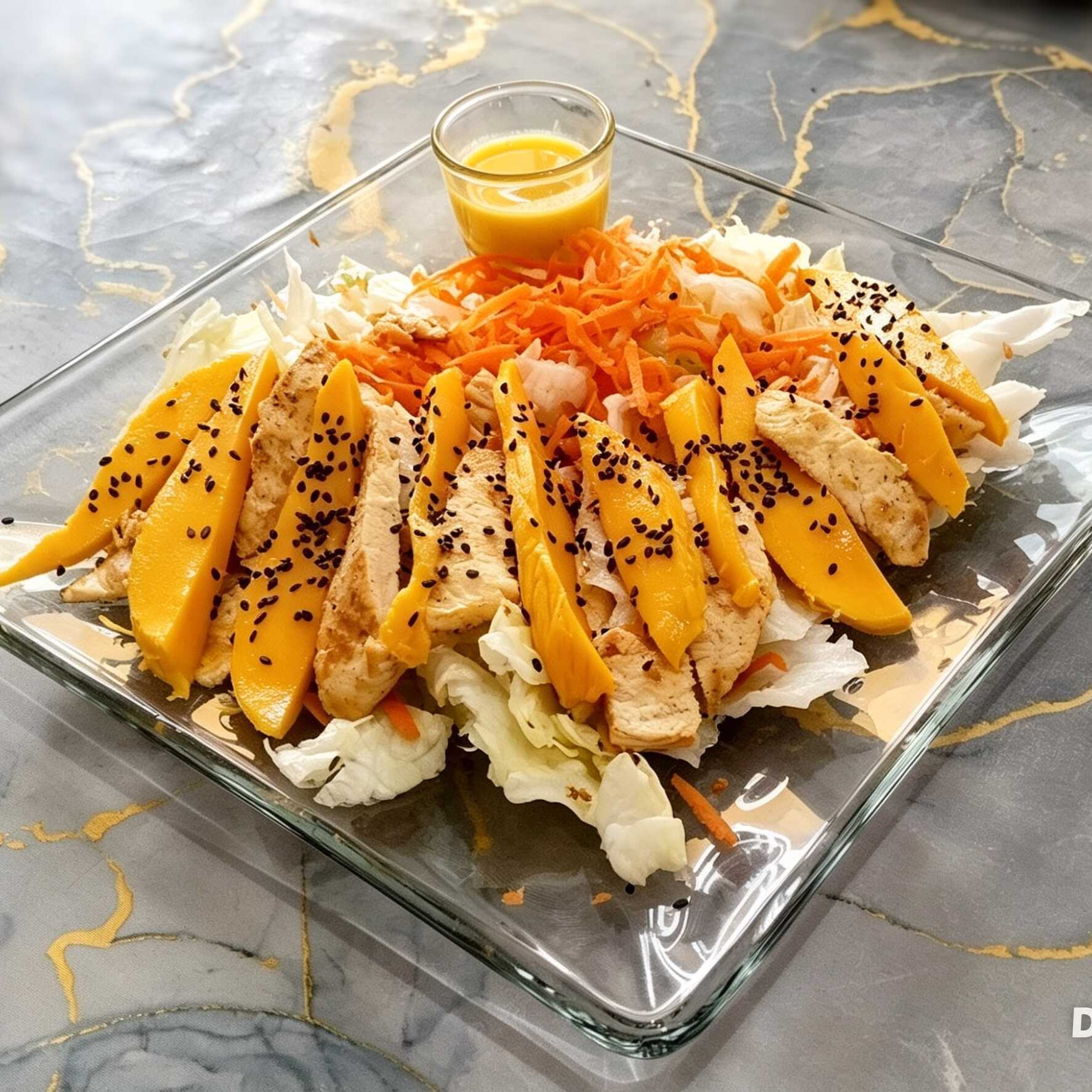 Ensalada de Mango y Pollo
