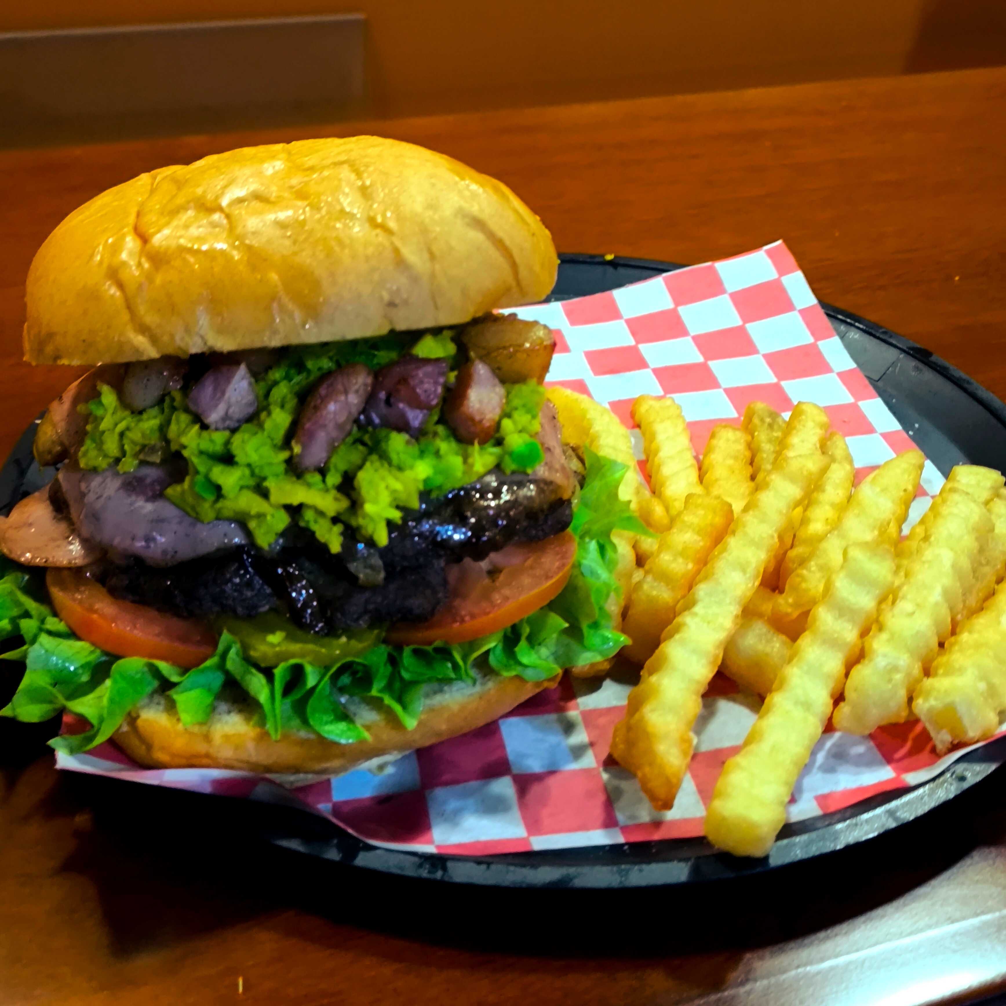 HAMBURGUESA GUACAMOLE