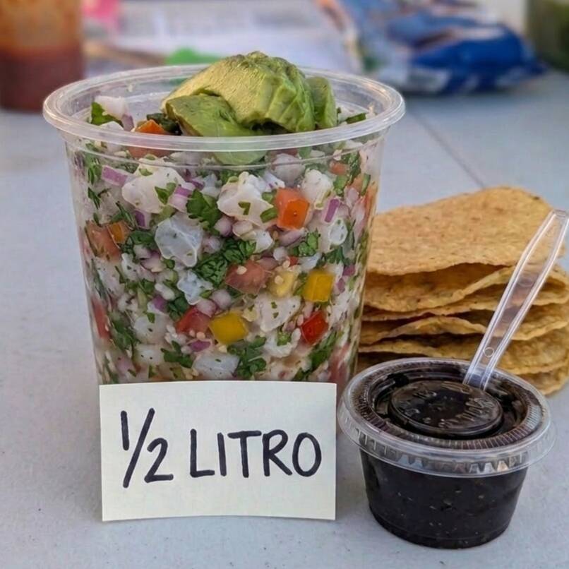 Ceviche de Camarón 1/2 Litro