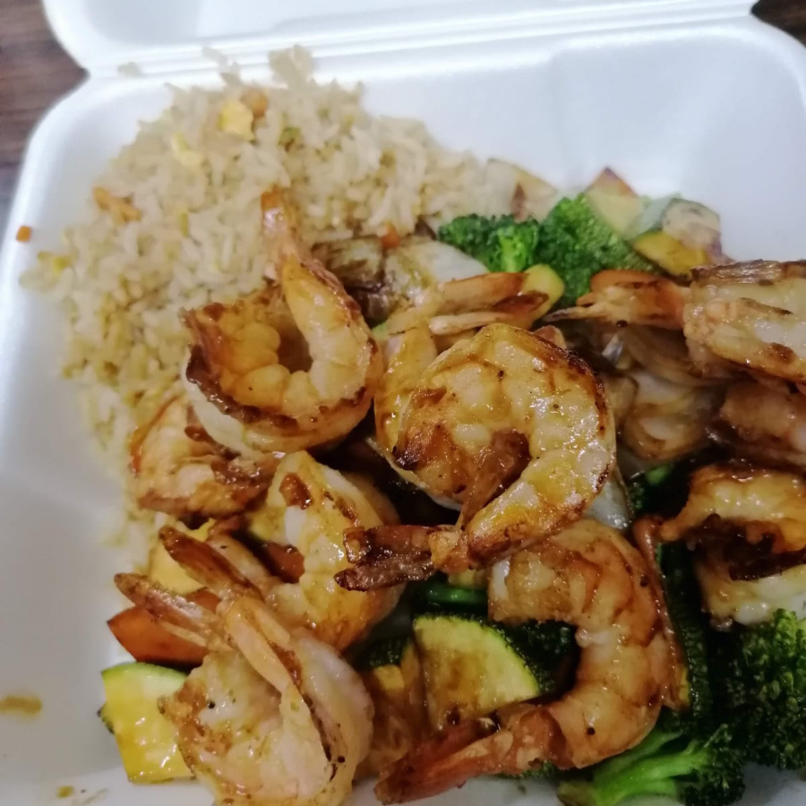 Tepanyaki de Camarón