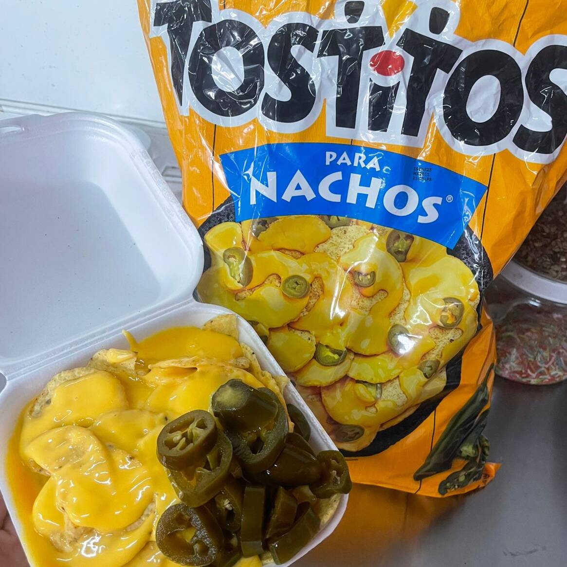 Nachos con Queso