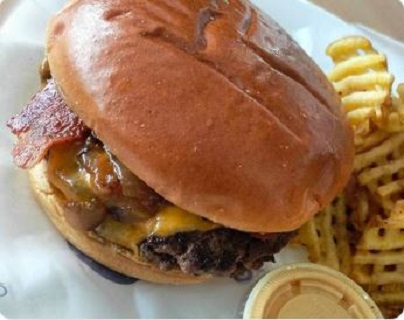 CHEDDAR BACON BURGER