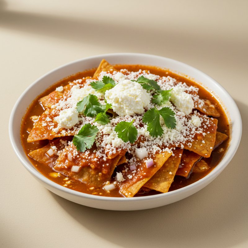 Chilaquiles Rojos