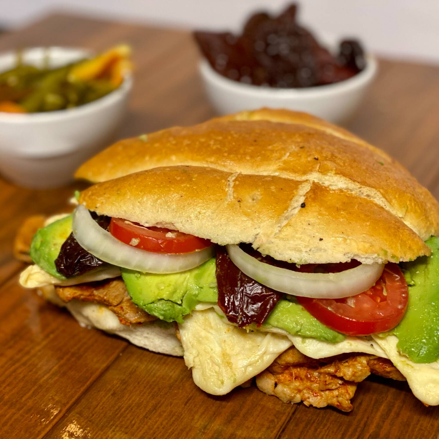Torta de Carne Enchilada