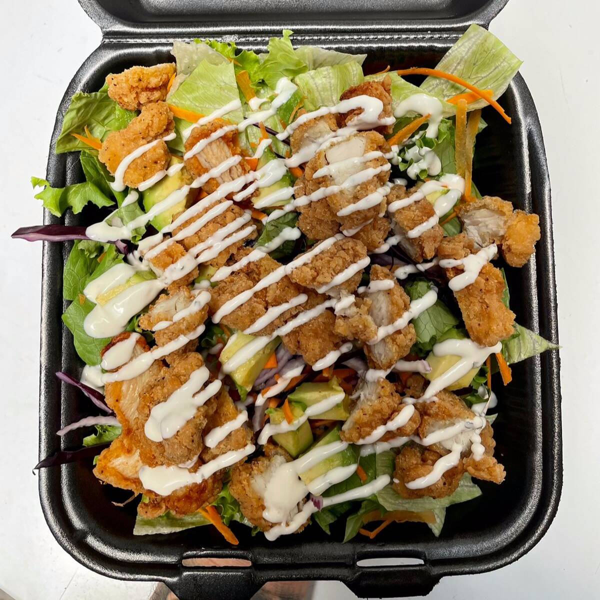 Crispy Chicken Salad