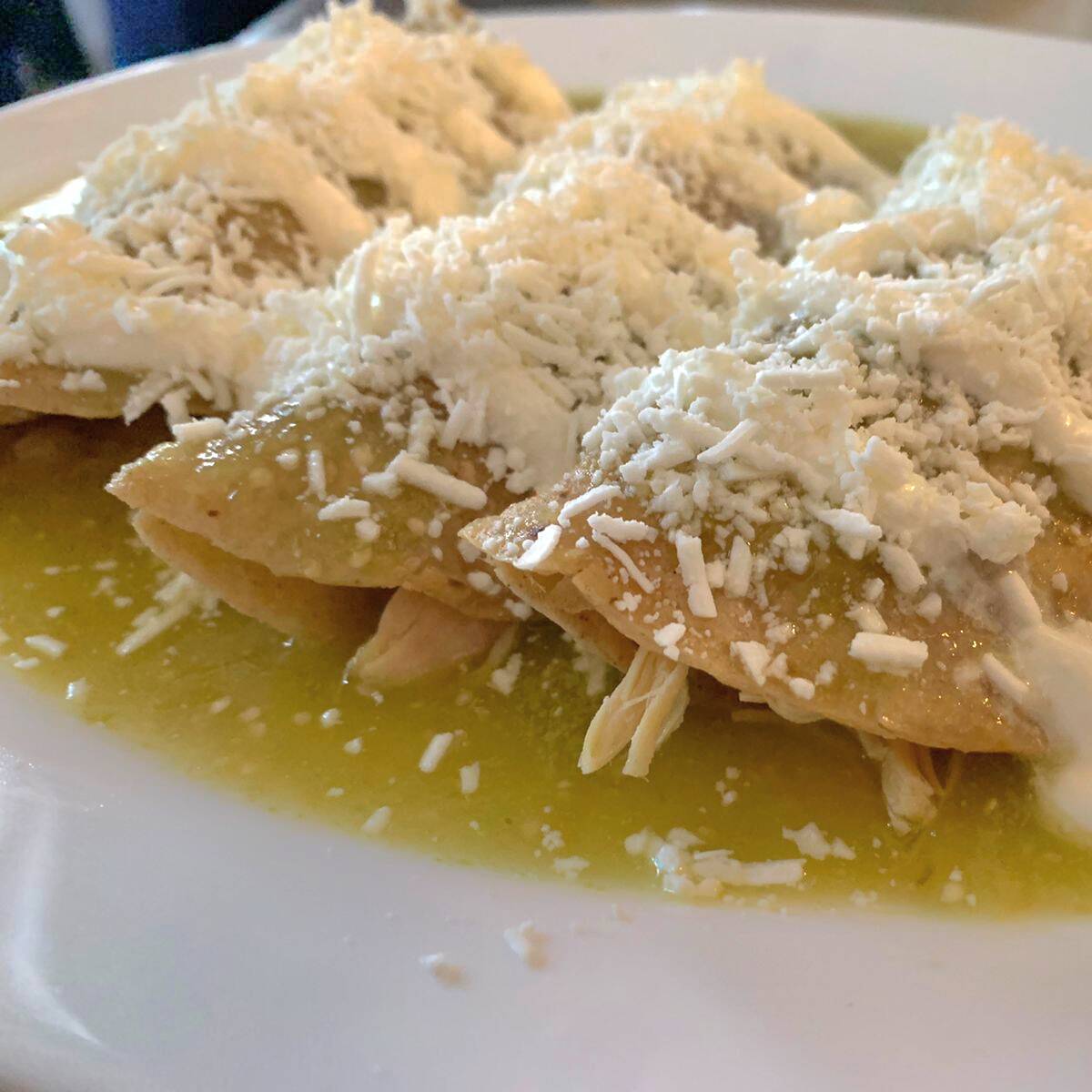 Enchiladas Verdes