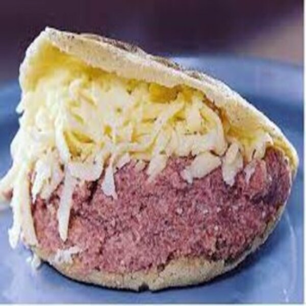 Arepa Diablito y Queso