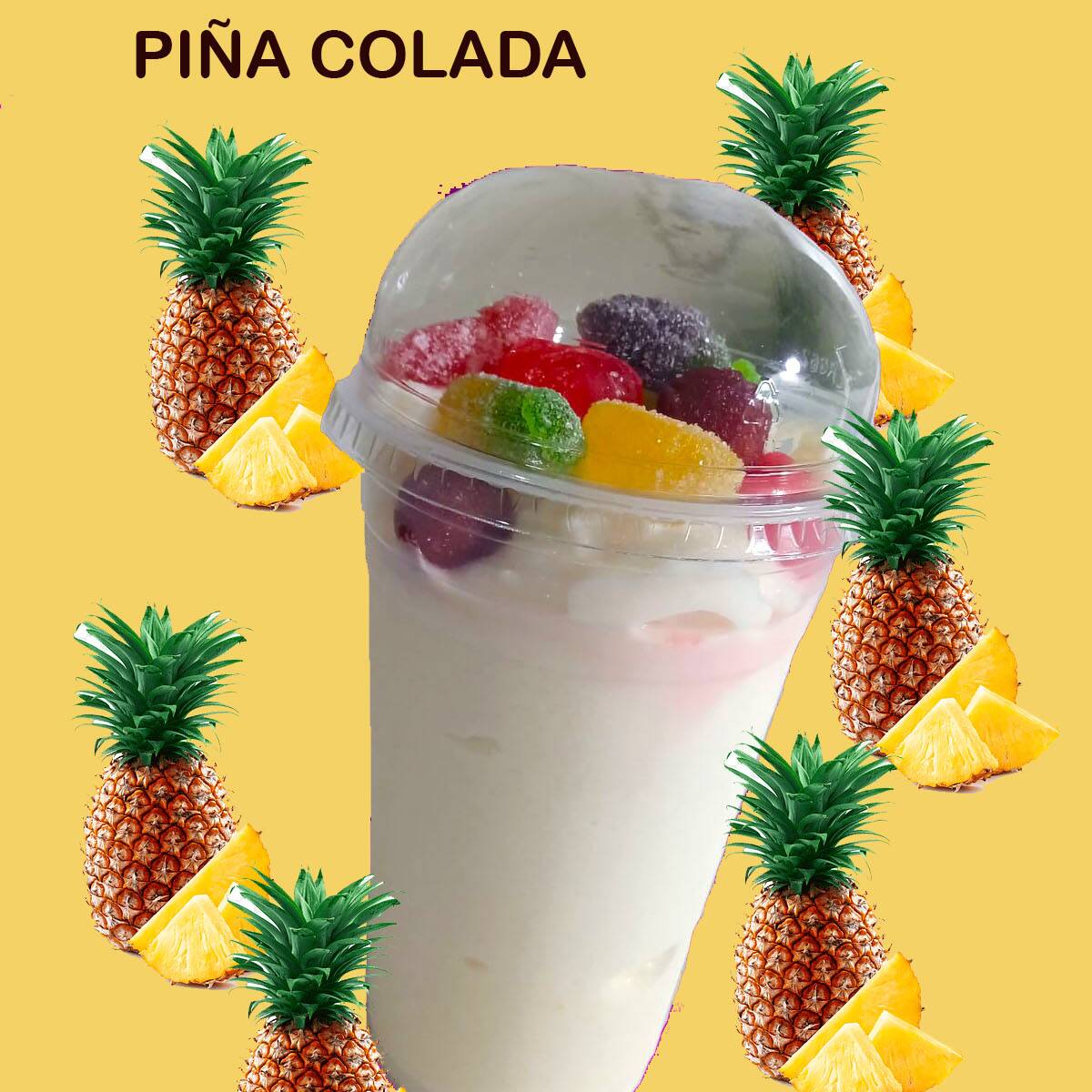 Smoothie Yogurt de Piña Colada