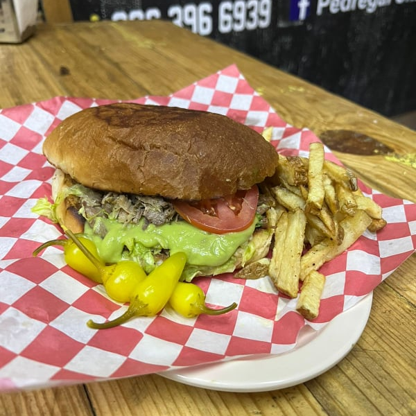 torta de carne asada