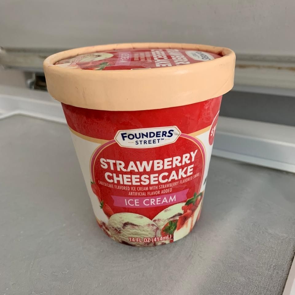 Vaso De Nieve De 414 Ml Strawberry Cheesecake