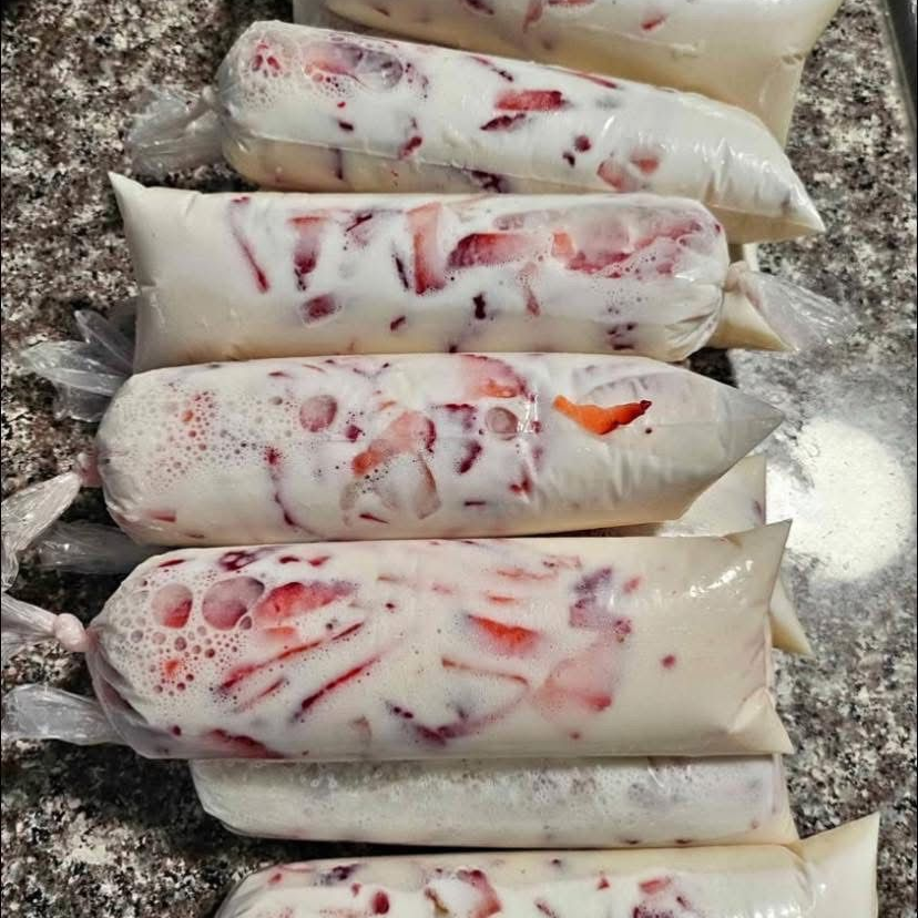 Bollos Fresas con Crema