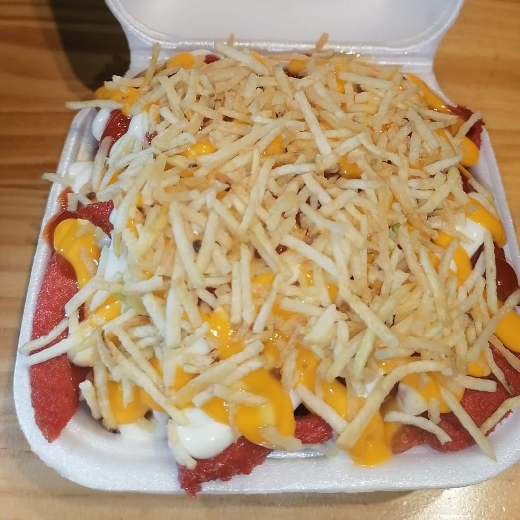 2x1 Salchipapa Grande.(para 1-2Personas)