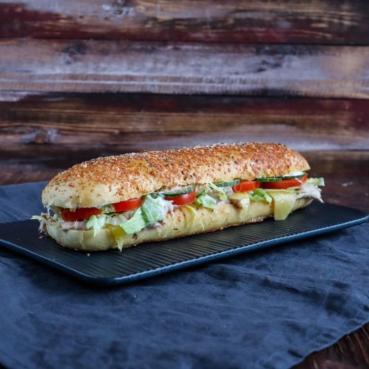 Baguette Pollo frito (nuggets)