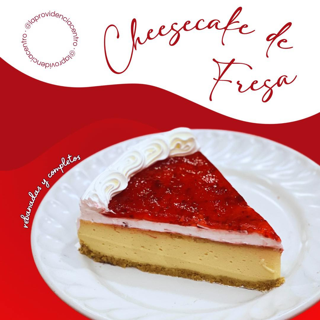 Rebanada Cheescake de Fresa