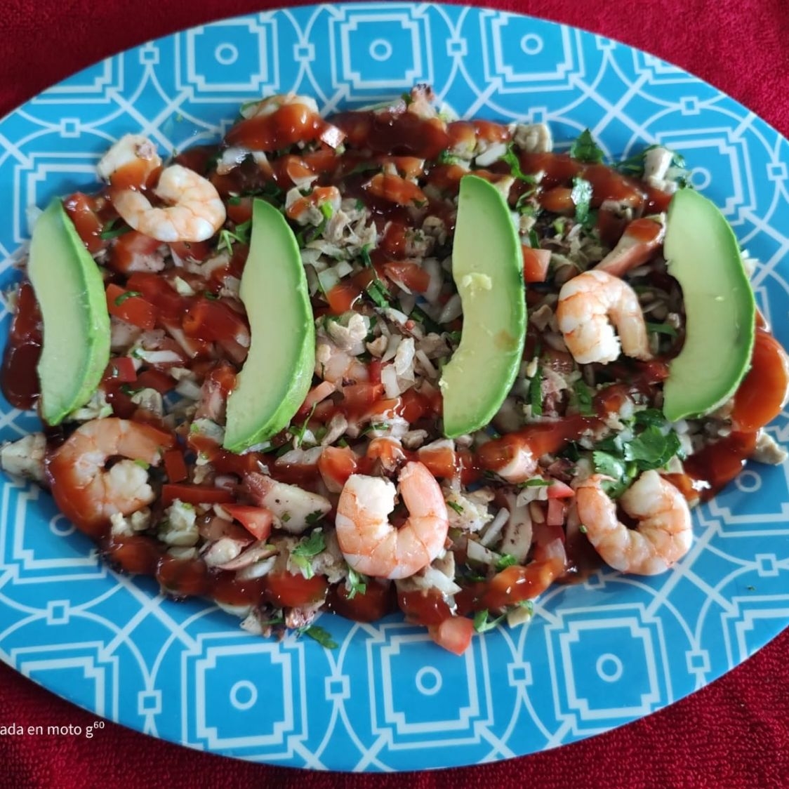 Ensalada de Camarón y Pulpo Grande