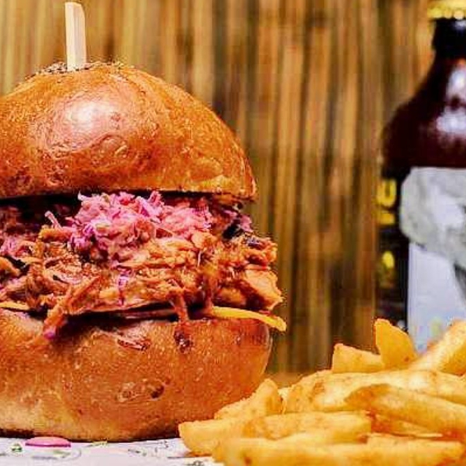 Hamburguesa Pulled Pork