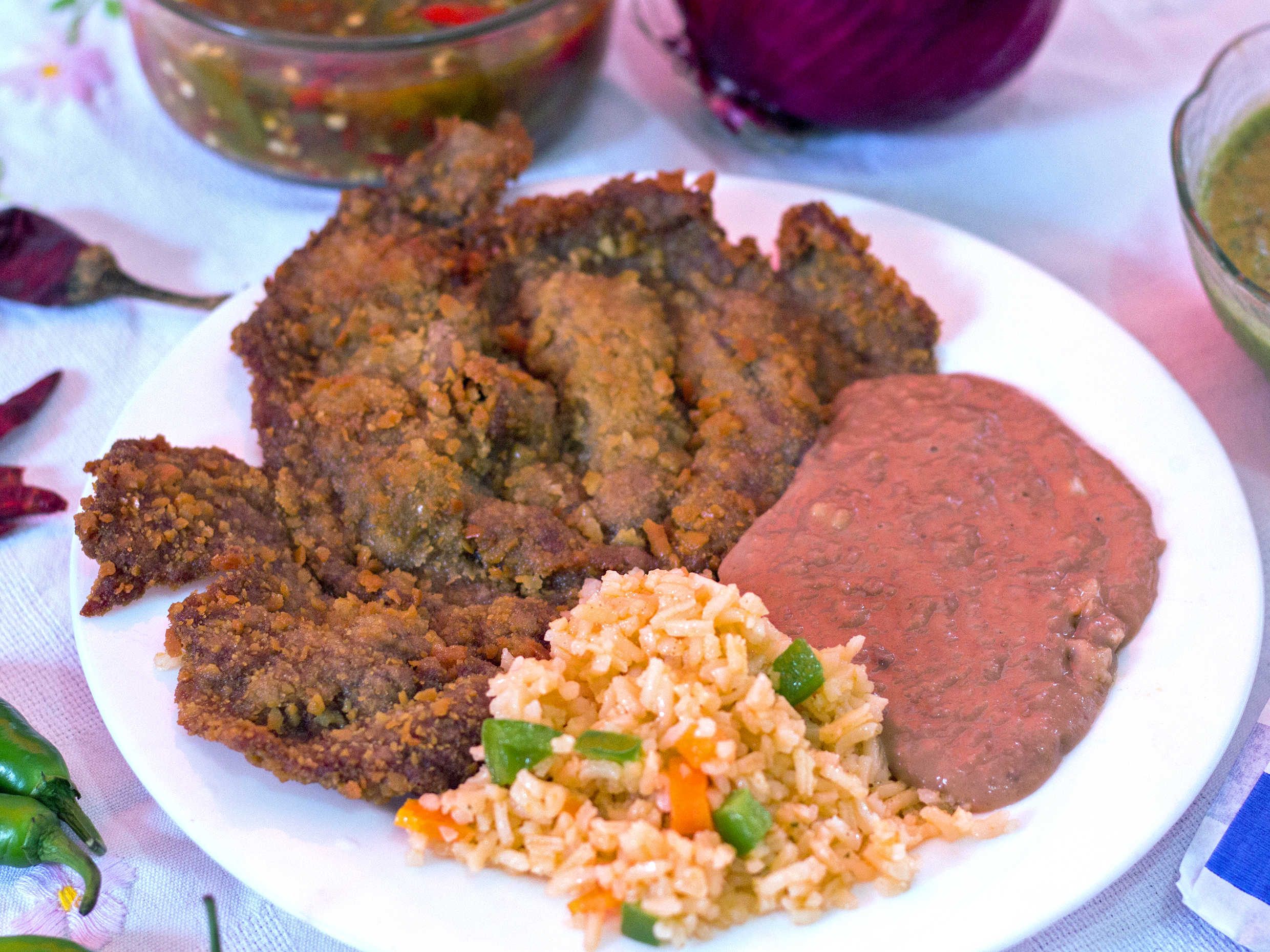 Milanesa de Res Empanizado