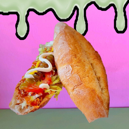 Lonche de Pierna.