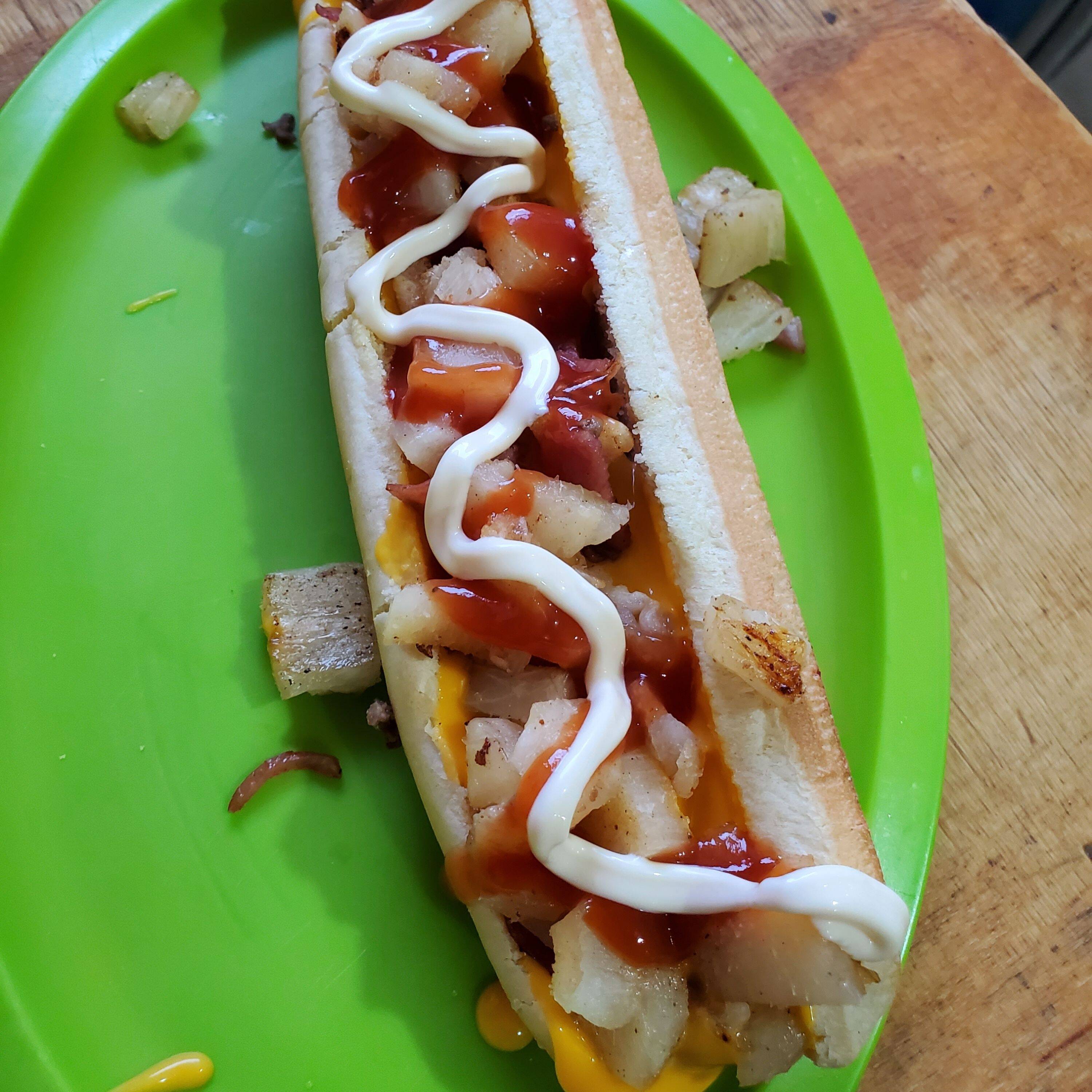 Hot Dog Hawaiano