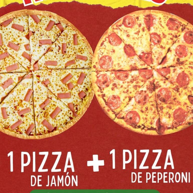 Miércoles de 2 Pizzas X $199