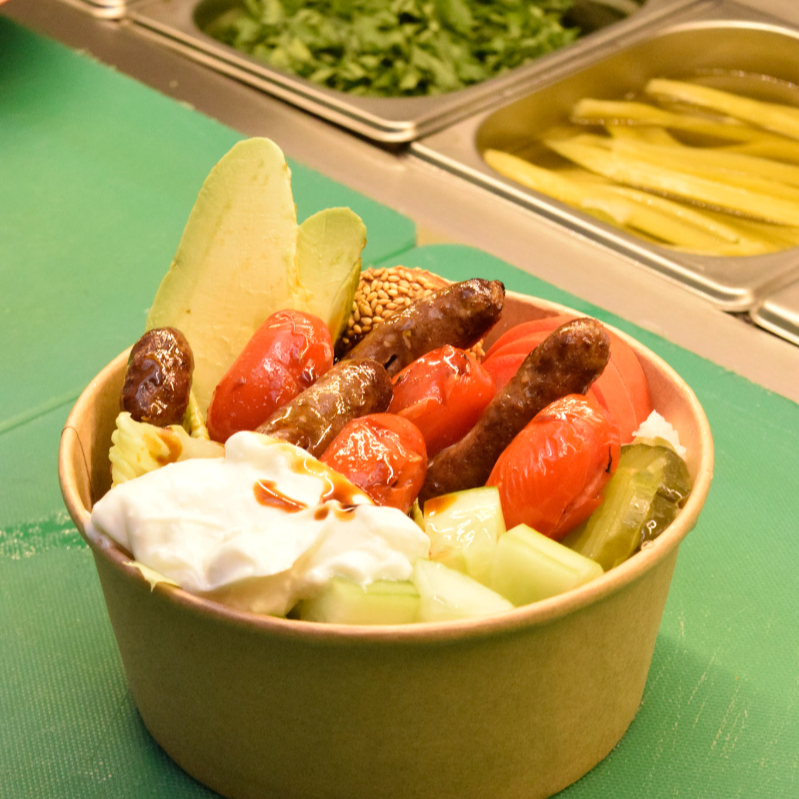 Bowl chorizo libanes