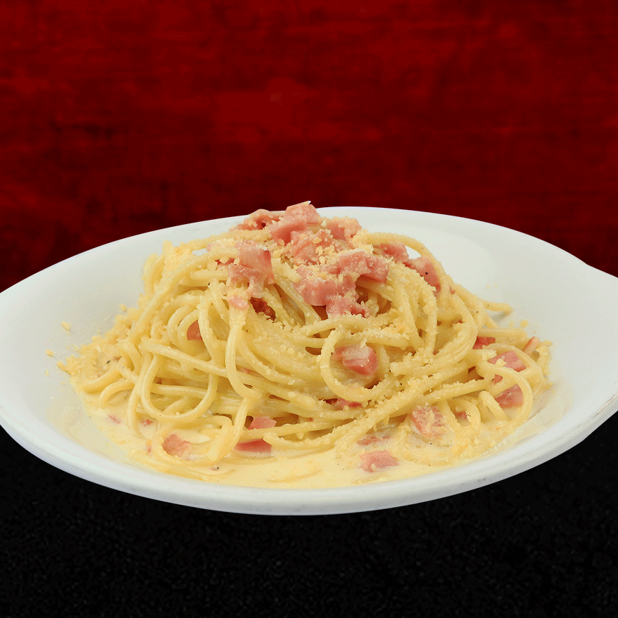 Pasta a la Carbonara Media Orden C