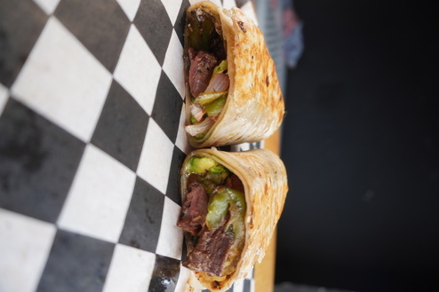 Burrito de arrachera harina