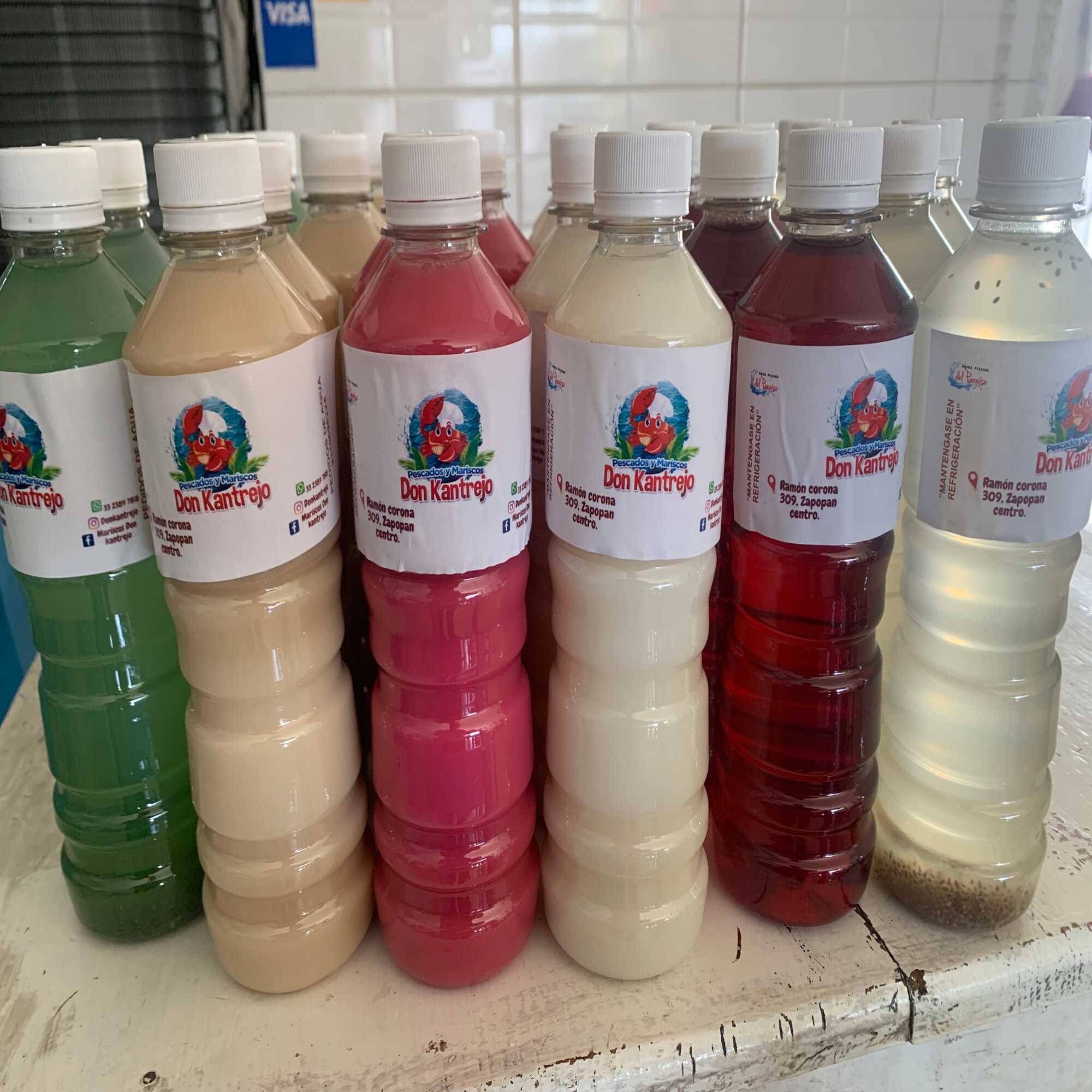 Aguas Frescas Medio L
