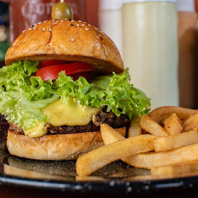 Hamburgesa Clásica