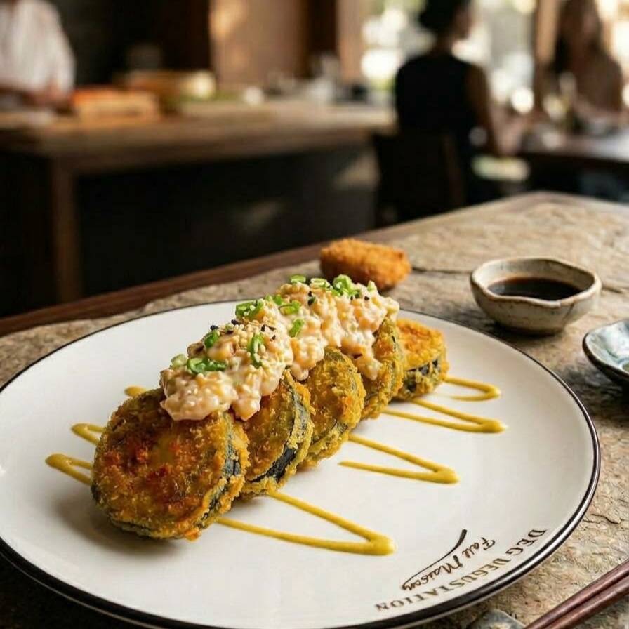 Sushi Salmón Crunch 10 Bocados