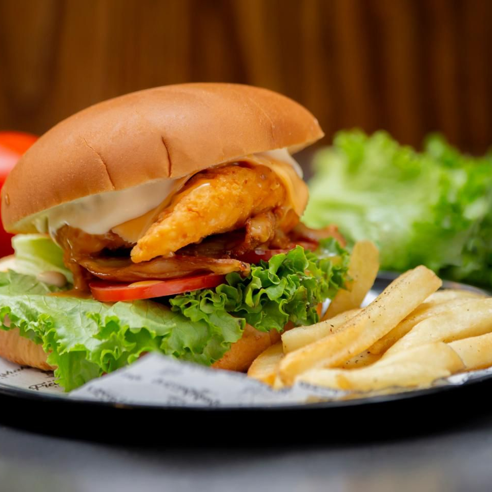 Chicken Tender Burger