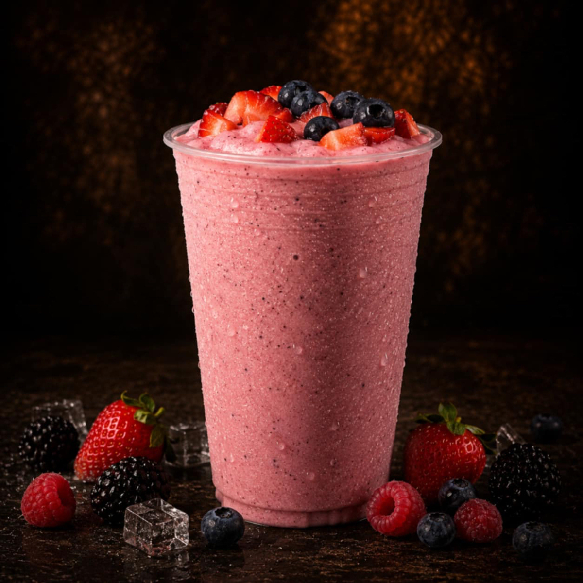 Smoothie Frutos Rojos