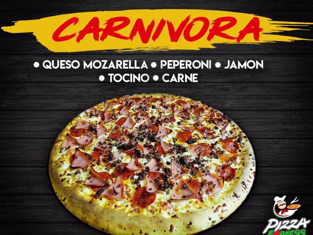 Pizza Mediana Carnívora