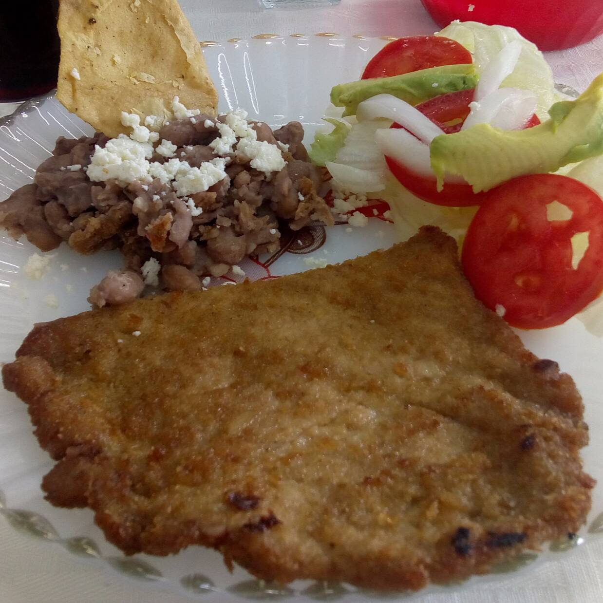 Platillo de Milanesa + Coca 600 ml (Gratis)