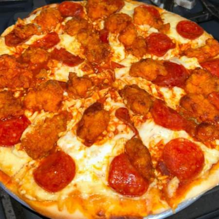 Pizza de Boneless 8 Rebanadas