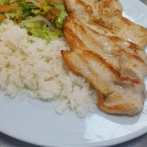 Milanesa De Pollo A La Plancha