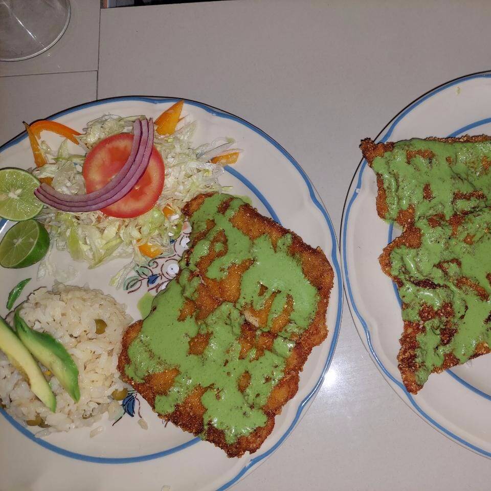 Filete en Crema Cilantro