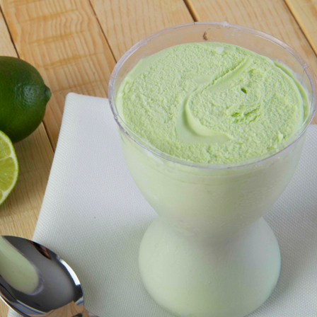 Copa Rellena de Helado de Limon