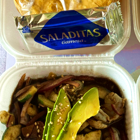 1/2 Orden de Aguachile Negro Tatemado.