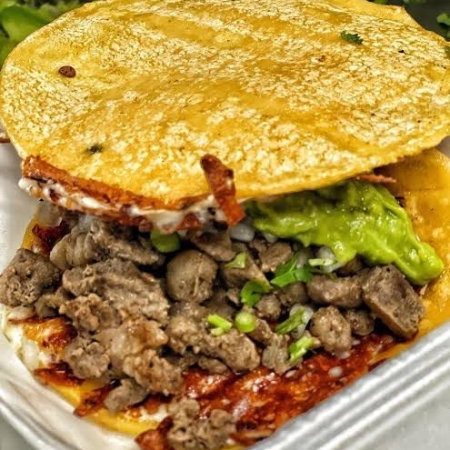 Tostada de Asada