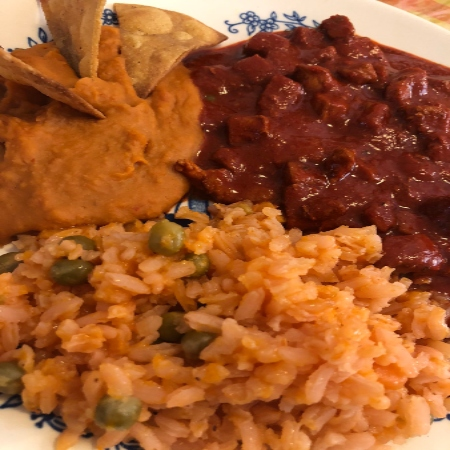 Platillo de Asado Fiestero