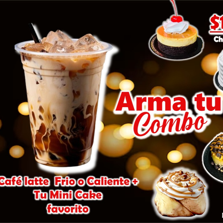 Combo Latte + Mini Chocoflan
