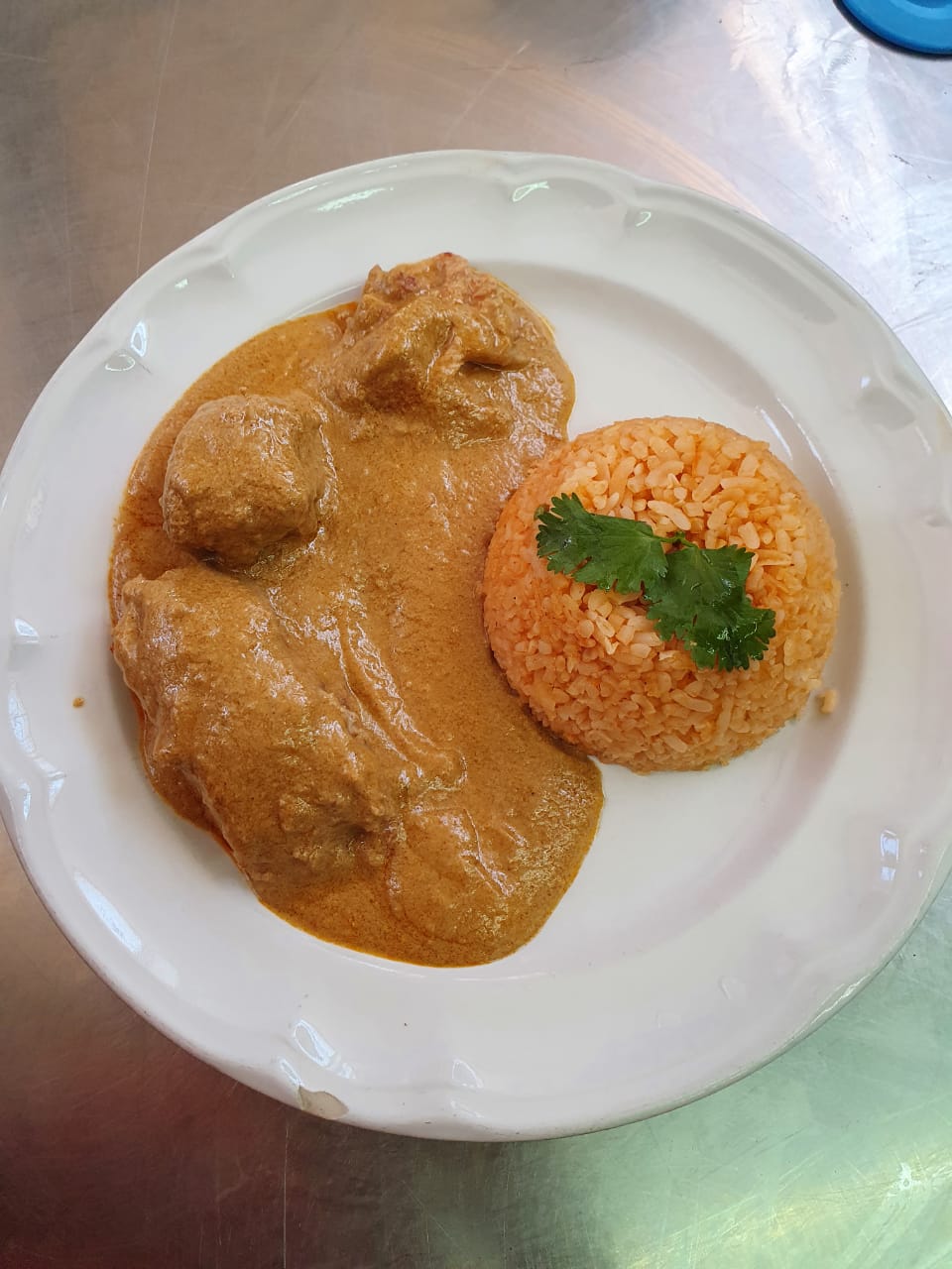 Pipián con Arroz