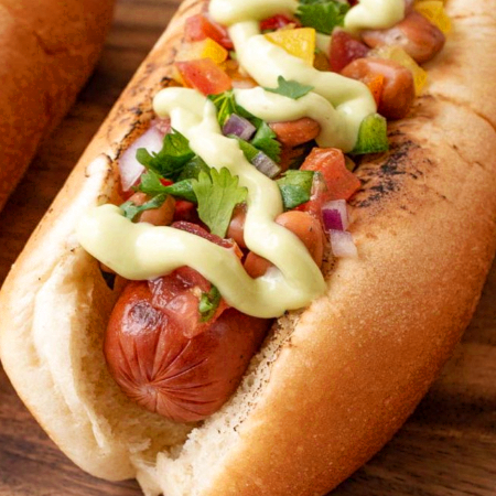 2 PIEZAS DE HOTDOG DE PAVO