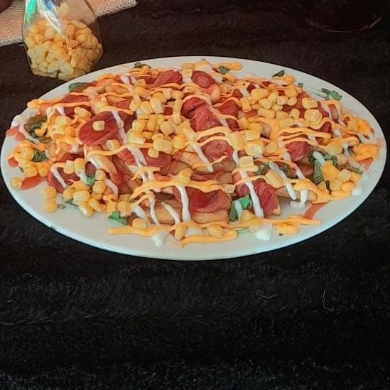 Salchipapa Venezolana