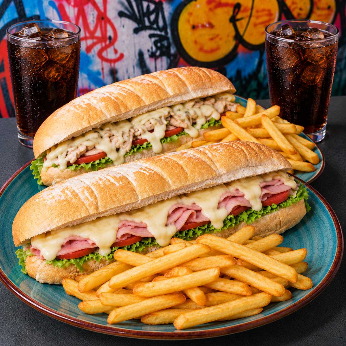 Sandwichs X2 en Combo