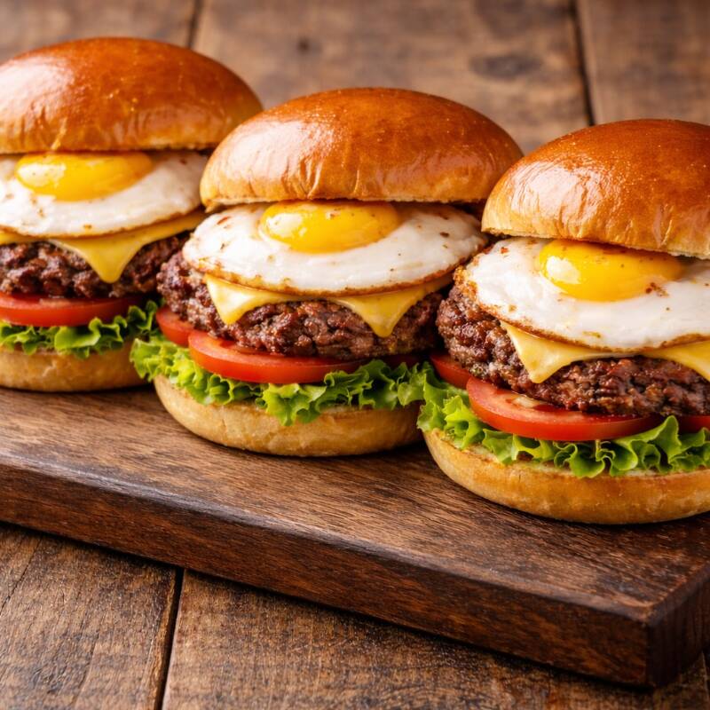 Aprecie Três Og Deliciosos, Cada um Preparado com Ingredientes Frescos, Acompanhados de Três Refrigerantes de 220ml. Uma Escolha Clássica e Saborosa.