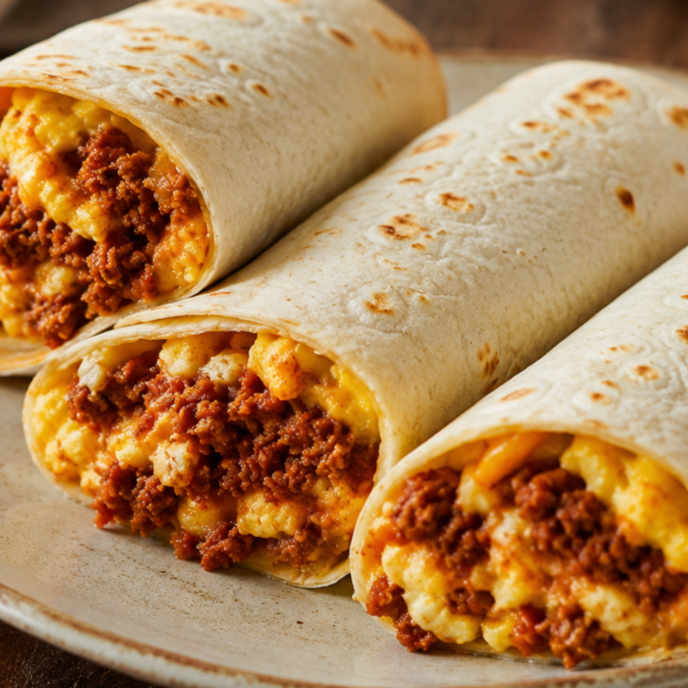 Burrito de Huevo con Chorizo