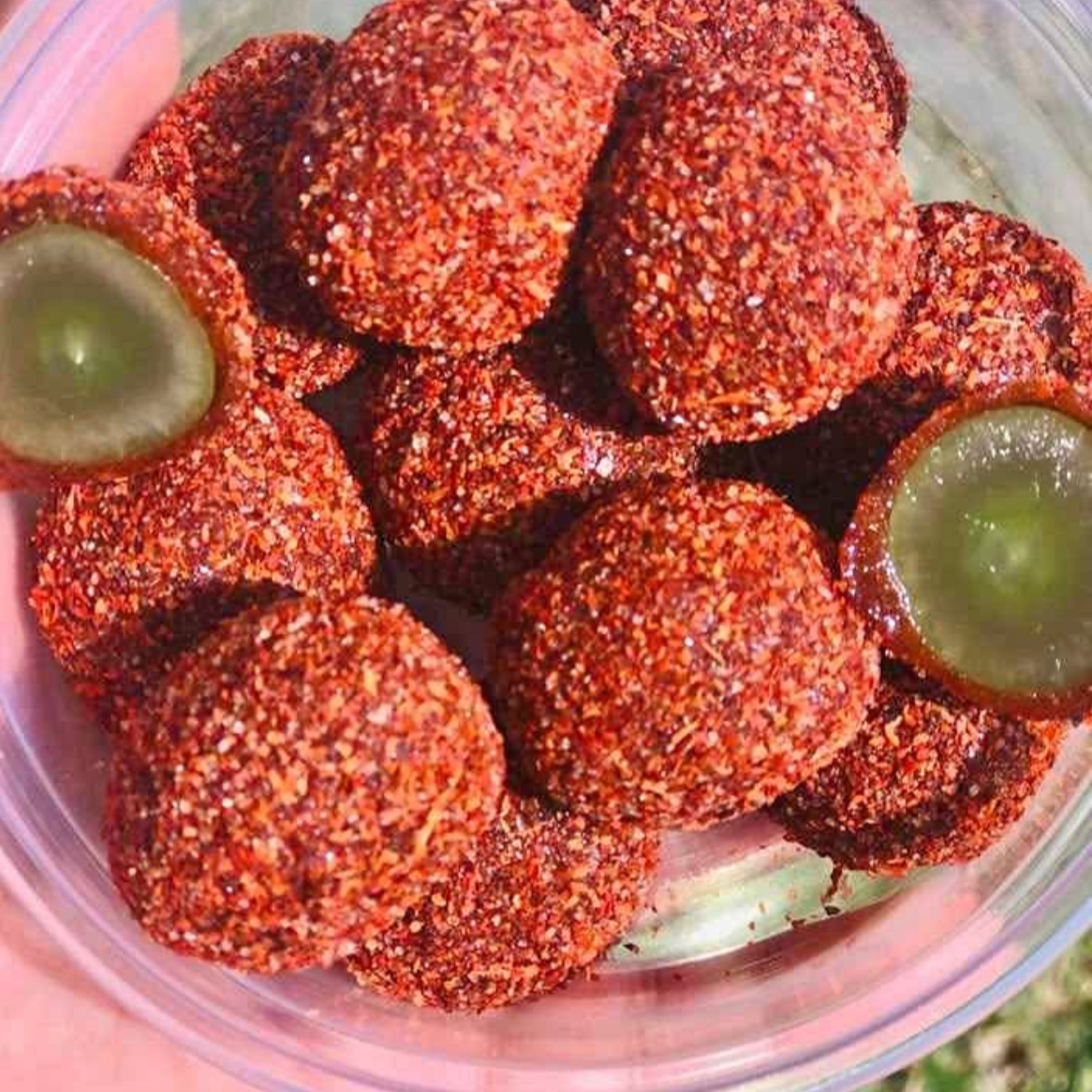 Uvas Cubiertas Con Tamarindo